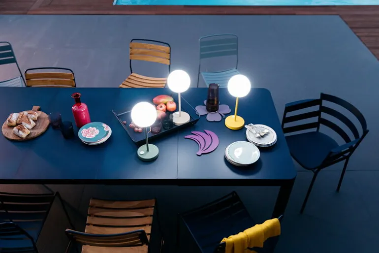 Fermob Ribambelle utdragsbord, XL, lapilli grey