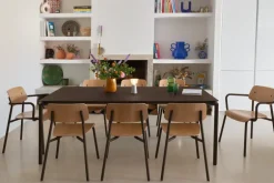 Fermob Swiing bärbar bordslampa, 20 cm, lergul