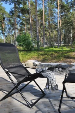 Fiam Fiesta Outdoor fåtölj, svart