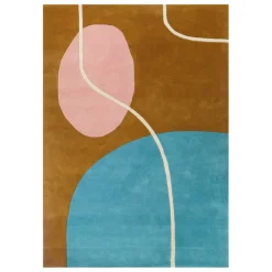 Finarte Ruukku matta, guld - blå