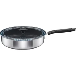 Fiskars Functional Form, stekpanna med lock, 26 cm