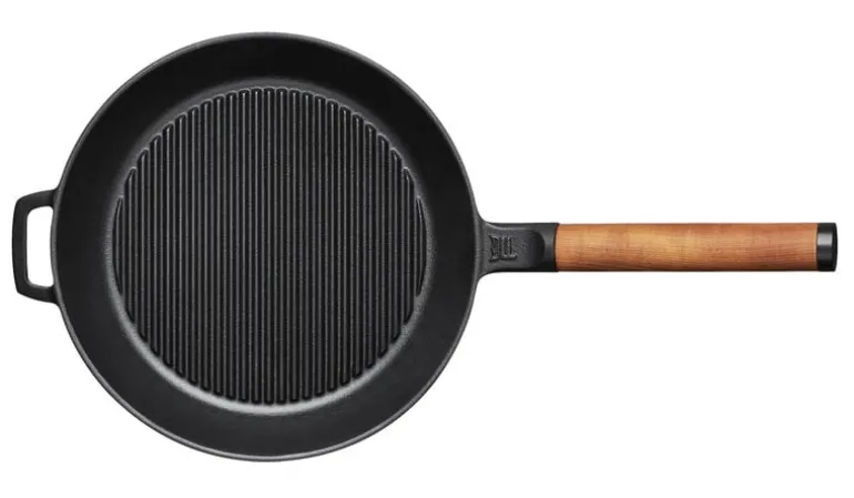 Fiskars Norden gjutjärnsgrillpanna, 26 cm