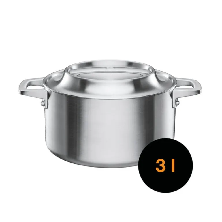 Fiskars Norden stålgryta, 3 l, utan beläggning