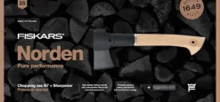 Fiskars Norden yxa N7 med bryne
