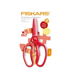 Fiskars Träningssax, röd