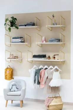 Fólk Reykjavík Urban Nomad hylla M, vit - guld