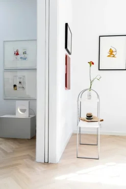 Fólk Reykjavík Urban Nomad konsolbord M, grått - vitt