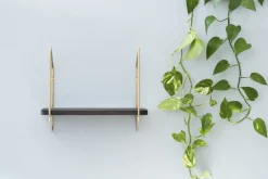 Fólk Reykjavík Urban Nomad hylla S, svart - guld