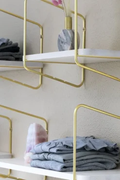 Fólk Reykjavík Urban Nomad hylla S, vit - guld