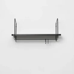 Fólk Reykjavík Urban Nomad stång M, 2-pack krokar, svart