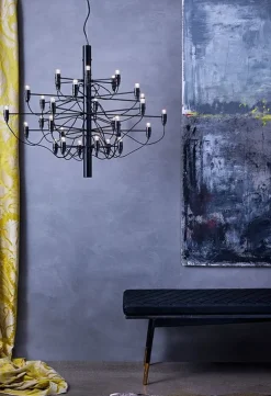 Flos 2097/30 ljuskrona, svart