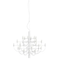 Flos 2097/30 ljuskrona, vit