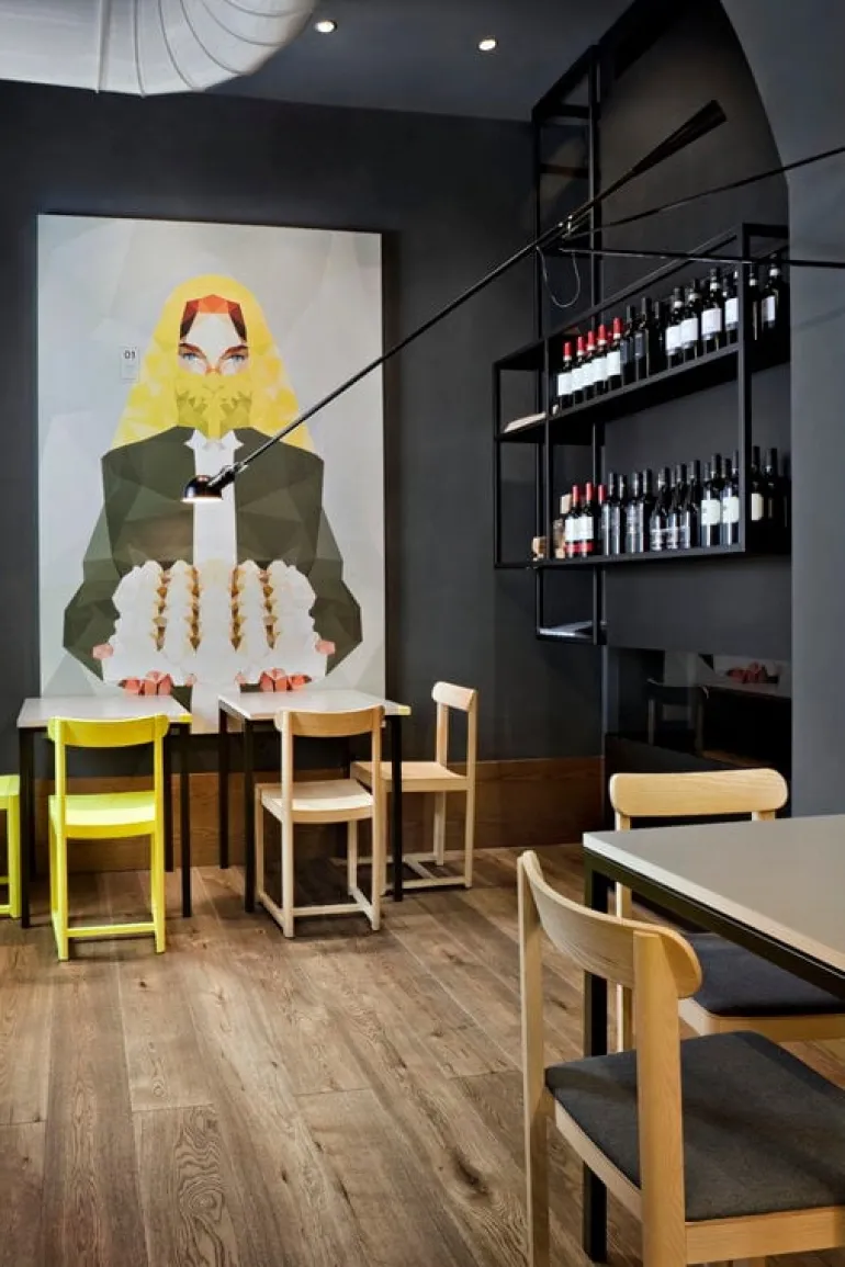 Flos 265 vägglampa, svart