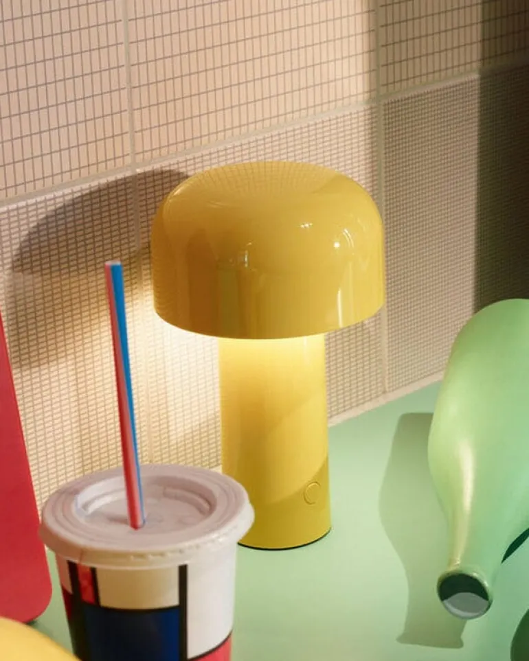 Flos Bellhop bordslampa, gul