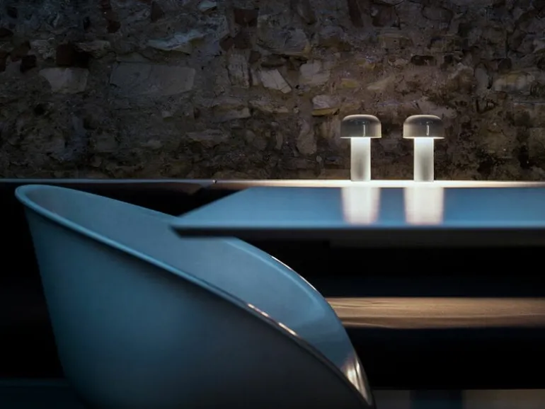 Flos Bellhop bordslampa, grå