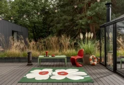 Flos Bellhop bordslampa, tegelröd