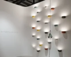 Flos Bellhop Wall Up vägglampa, cioko brown