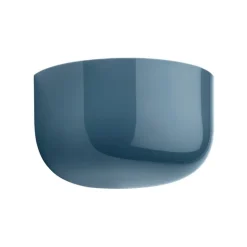 Flos Bellhop Wall Up vägglampa, gråblå