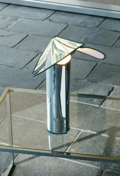 Flos Chiara bordslampa, aluminium - antracit