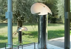 Flos Chiara bordslampa, aluminium - antracit