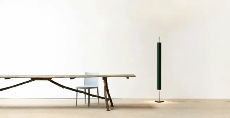 Flos Emi golvlampa, djupt grön