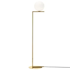 Flos IC F1 golvlampa, 24K guld