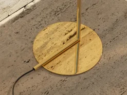 Flos IC F1 golvlampa, 24K guld