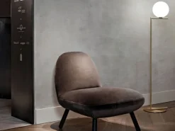 Flos IC F1 golvlampa, mässing