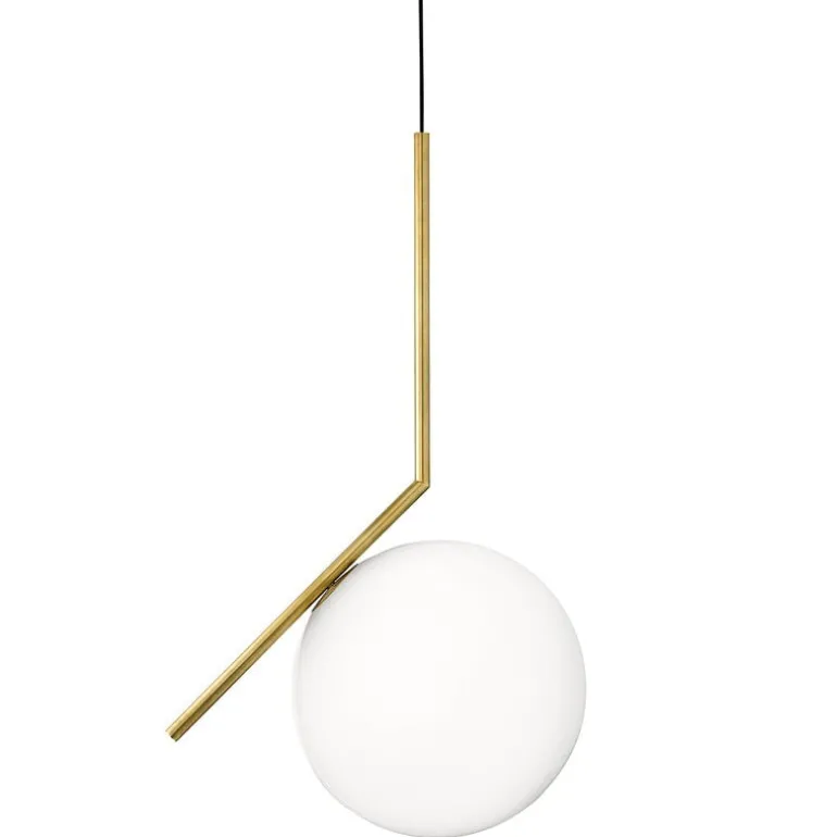 Flos IC S2 pendellampa, mässing