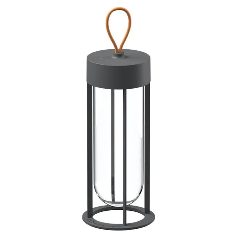 Flos In Vitro Unplugged lampa, antracit