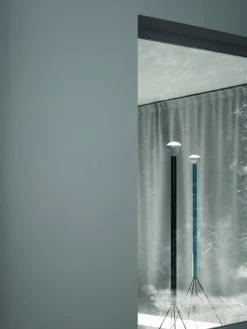 Flos Luminator golvlampa, dimbar, antracit