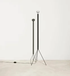 Flos Luminator golvlampa, dimbar, antracit