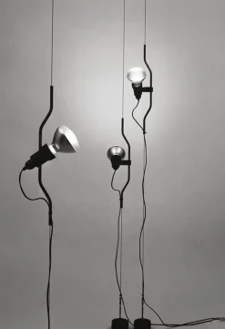 Flos Parentesi 50 golvlampa, turkos, dimbar