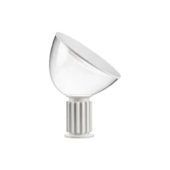 Flos Taccia bordslampa, liten, mattvit