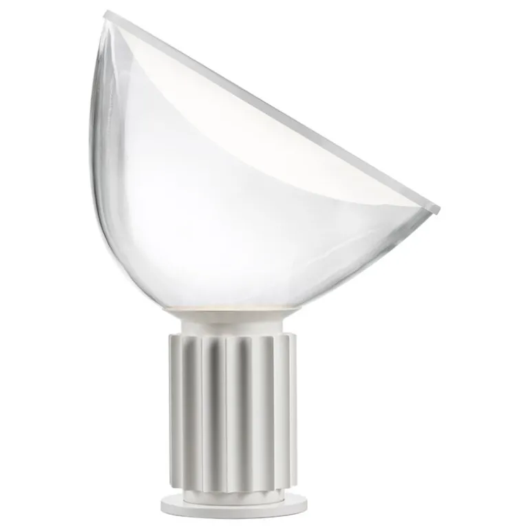 Flos Taccia bordslampa, mattvit
