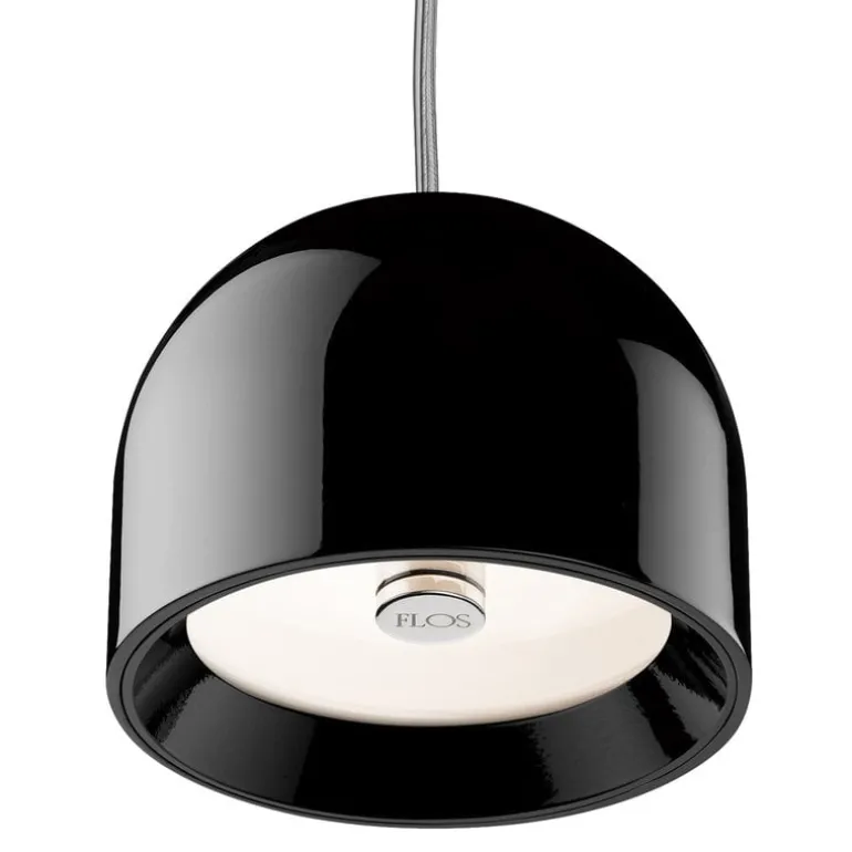 Flos Wan S pendellampa, svart