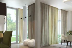 Flos Wan S pendellampa, svart