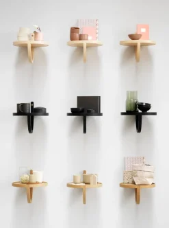 Fogia Archetto hylla, lackad ek