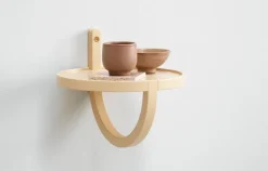 Fogia Archetto hylla, lackad ek