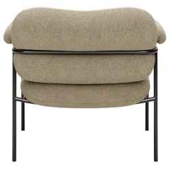 Fogia Bollo loungefåtölj, Main Line Flax 20 - svart