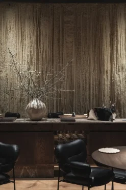 Fogia Bollo stol, svart läder - svart