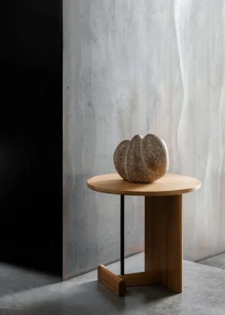 Fogia Koku sidobord, lackad ek