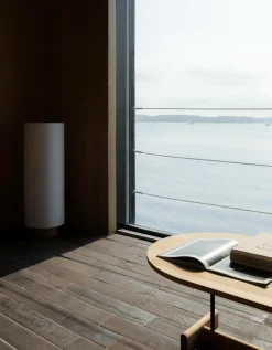 Fogia Koku soffbord, ovalt, lackad ek