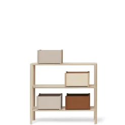 Form & Refine Leaf hylla 1x3, vitoljad ek