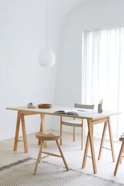 Form & Refine Linear bordsskiva, 165 x 88 cm, vitoljad ek