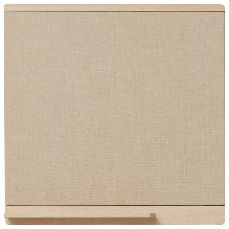 Form & Refine Rim anslagstavla, 75 x 75 cm, vitoljad ek