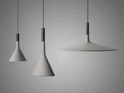 Foscarini Aplomb Large pendellampa, grå