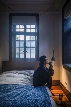 Foscarini Aplomb Mini pendellampa, antracit