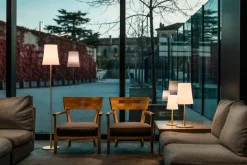 Foscarini Birdie Easy Grande bordslampa, svart
