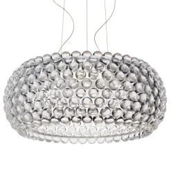 Foscarini Caboche Plus pendellampa, stor, dimbar, klar